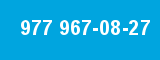 977 967-08-27 977 967-08-27